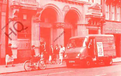 Picture Postcard>>MODERN POST OFFICE VAN CALLING AT 10 HIGH ST. POST OFFICE • £2.39
